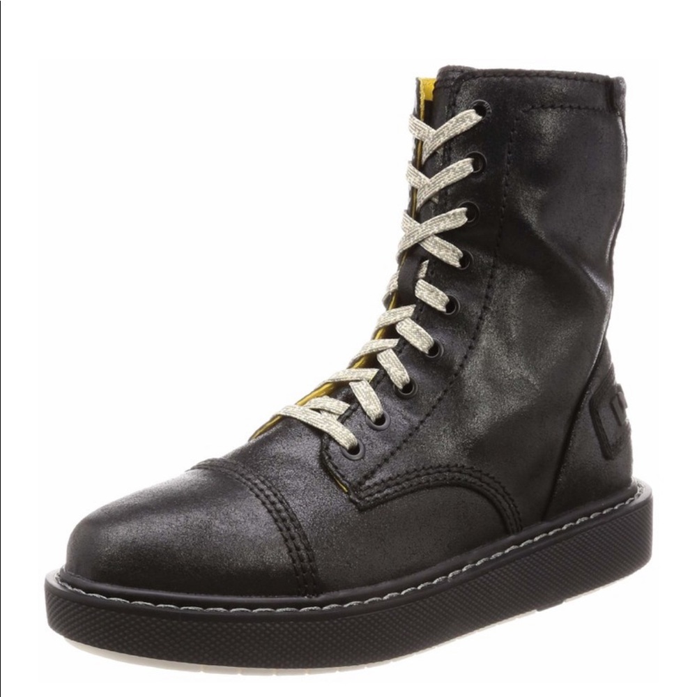 Diesel Men's D-CAGE DBB Leather-Ankle Boot